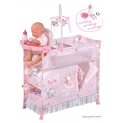 Armario Cambiador de Muñecas Plegable Magic María DeCuevas Toys 53034