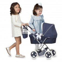 DeCuevas Toys Vintage Chariot Pliant pour Poupées avec Parasol 85044 | DeCuevas Toys