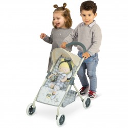 Pipo Chariot pour poupées 2 en 1 Chaise avec poupée DeCuevas Toys 90547 | DeCuevas Toys
