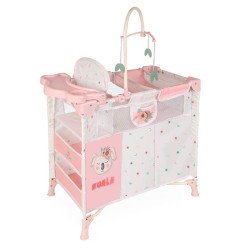 Armoire à Langer de Poupées Pliable Koala avec Accessoires DeCuevas 53079
