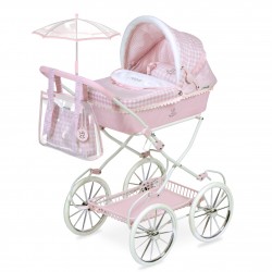 Carrozzina per Bambole Niza Pieghevole con Ombrello DeCuevas Toys 81046