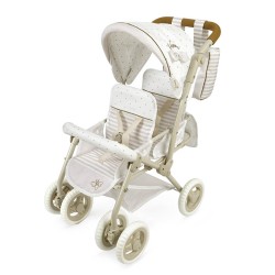 Passeggino per bambole sedia gemellare pieghevole Verona DeCuevas 90378