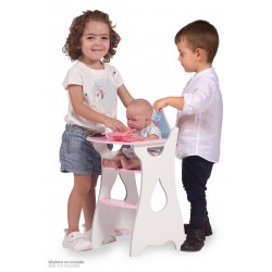 Cadeira Elevada Madeira de Bonecas Martín DeCuevas Toys 55429 | DeCuevas Toys