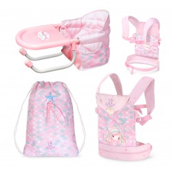 Set de Viagem 3x1 para Bonecas Ocean Fantasy DeCuevas Toys 60041