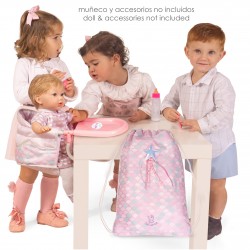 Set de Viagem 3x1 para Bonecas Ocean Fantasy DeCuevas Toys 60041 | DeCuevas Toys