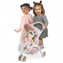 Carro de Bonecas Sweet Cadeira 2 em 1 com Boneca DeCuevas Toys 90248 | DeCuevas Toys